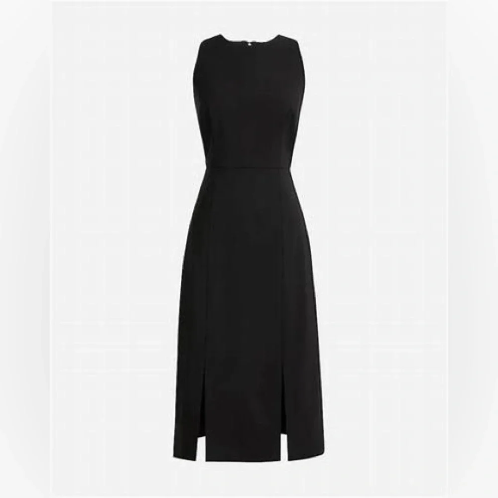 J.Crew Side-slit shift dress in Italian stretch wool BY789